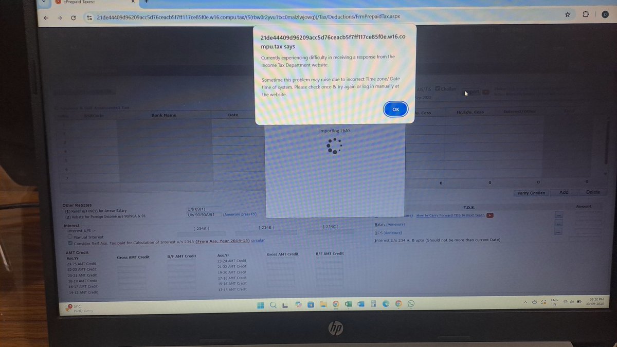 freebird862's tweet photo. "At this point, the ITR portal deserves an extension, not us. 🖥️💀"
#Extend_Due_Date_Immediately 
#extend_ITR_TAR_duedates https://t.co/6FbhI5c8nF