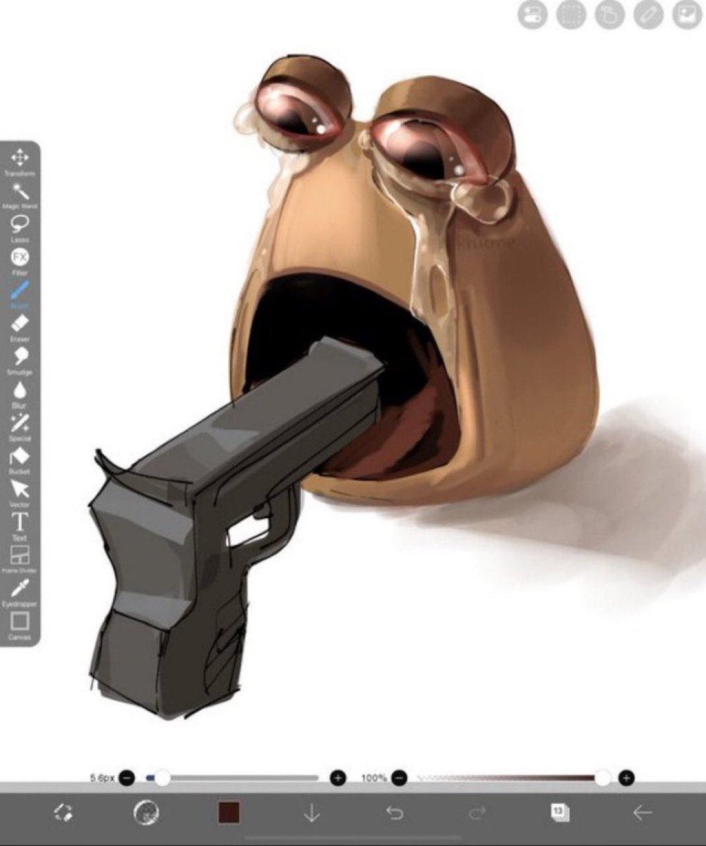 Droi_vv's tweet photo. NOOOOOOO NOT MY CRIP FABULOUS TOAD https://t.co/sofzHyJQOb