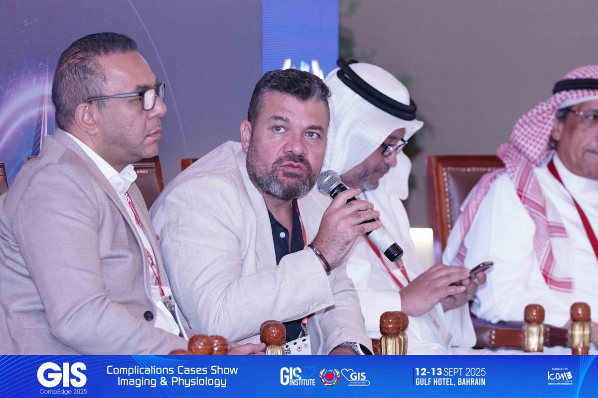 GisGulf's tweet image. At GIS CompEdge 2025, The Cath Lab at Its Edge: Complications, Imaging &amp;amp; the Future of PCI session featured a powerful presentation by Dr. Fawaz Bardooli on how imaging can prevent complications—showcasing OCT as a tool that can truly save the day

#GISCompEdge2025…