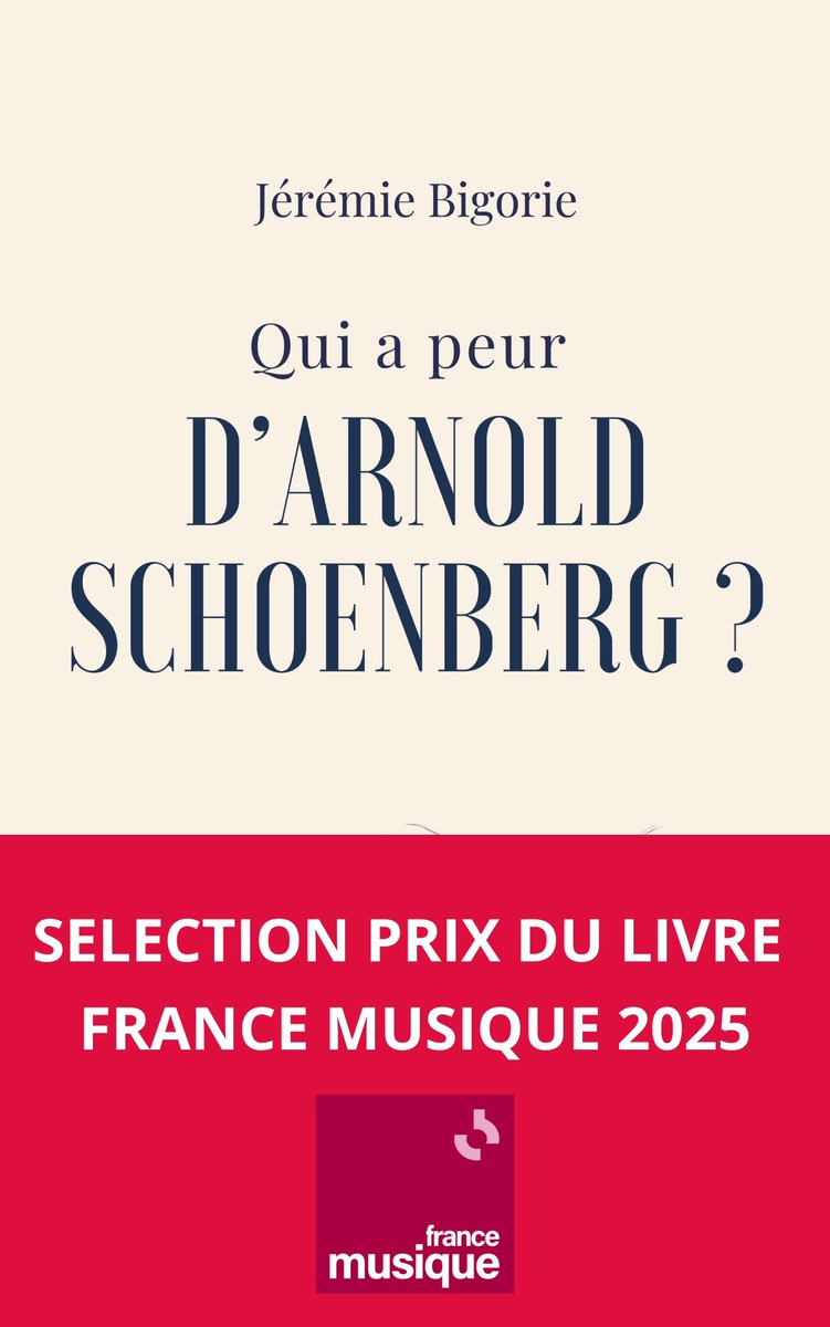 🕯13 septembre 1874 : naissance d’Arnold Schoenberg.

Pour comprendre son œuvre : le livre de Jérémie Bigorie  > editionsdeslumieres.fr/qui-a-peur-dar…

#Schoenberg #EditionsDesLumières