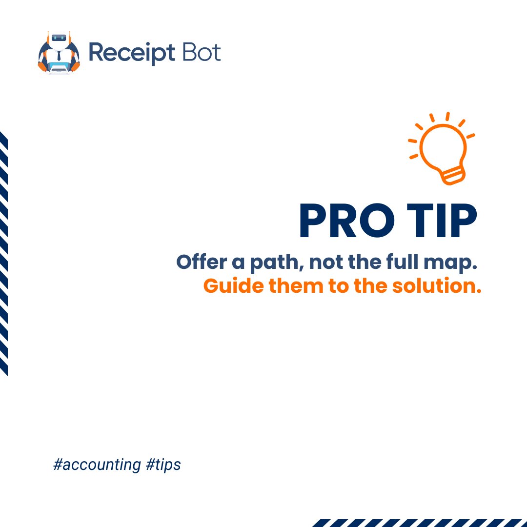 receipt_bot's tweet image. Don’t give away the full fix—share direction, spark curiosity, and position yourself as the advisor clients need.

Read more 👉 accountingweb.co.uk/community/indu…

#AccountingTips #AdvisoryServices #ClientStrategy