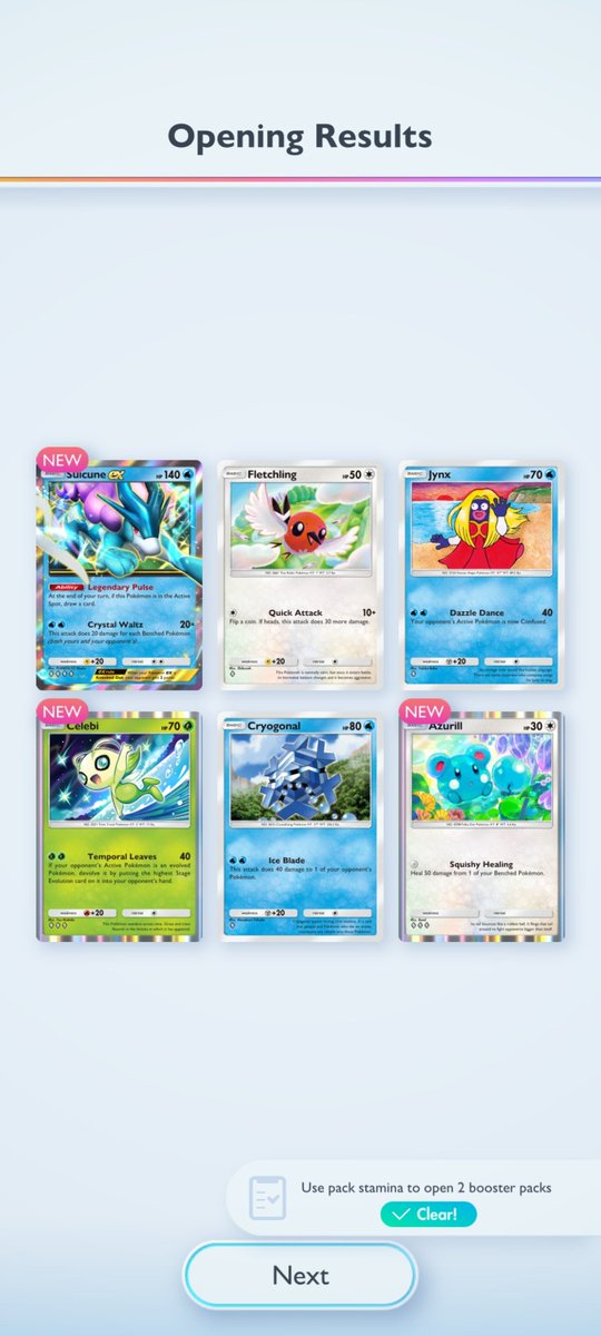 since when can you get 6 cards in a pack??