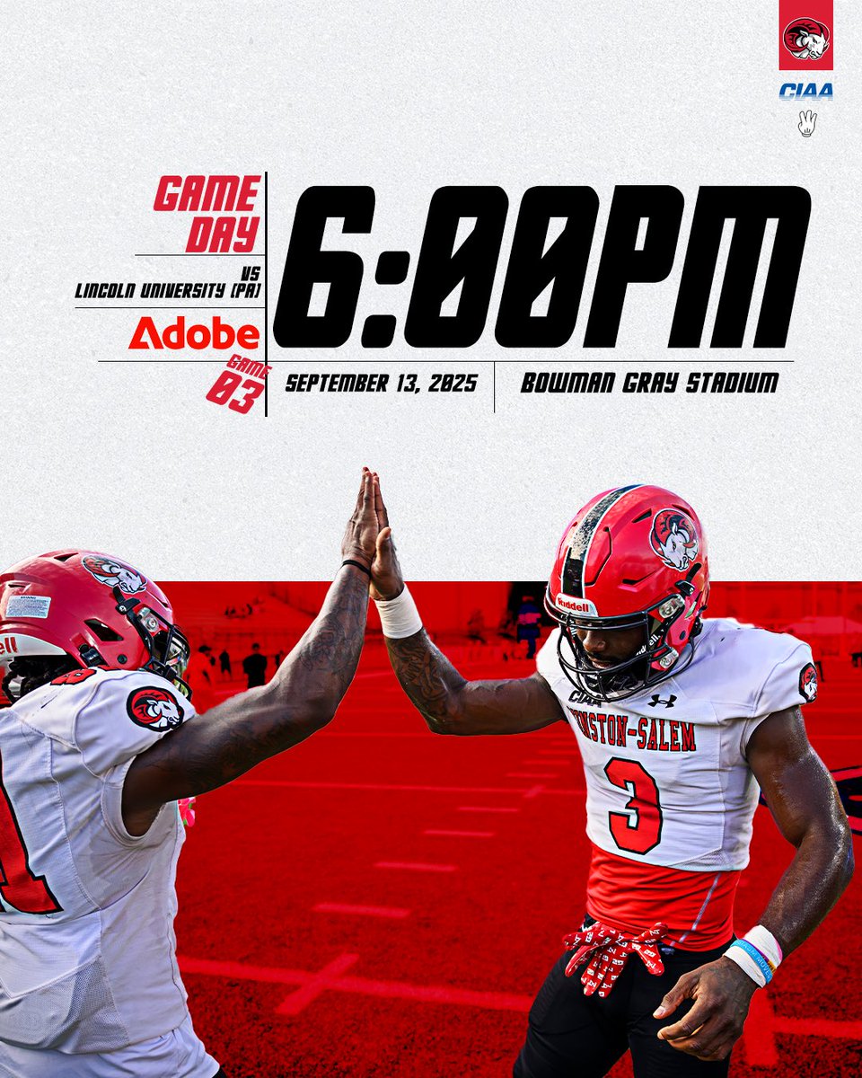 WSSU Rams Football tweet media