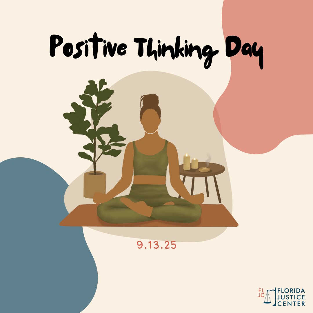 Positive thinking is a starting point, and we are the path forward. By providing critical services like sealing &amp; expungement and driver's license reinstatement, we give our clients tangible reasons to believe in a brighter future.  

#PositiveThinkingDay #CommunitySupport