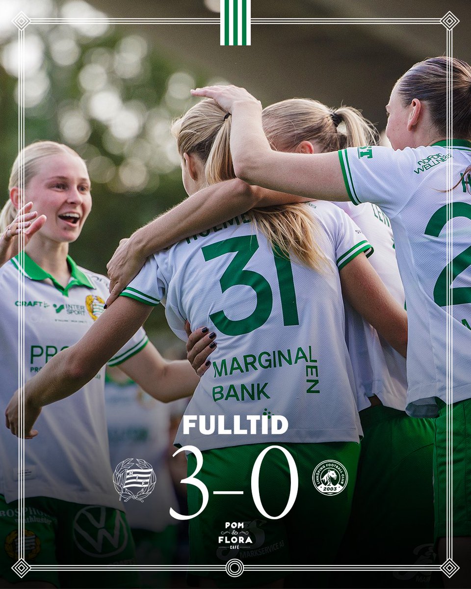 Tre poäng och befäst serieledning!

#HIFLFC | #Bajen