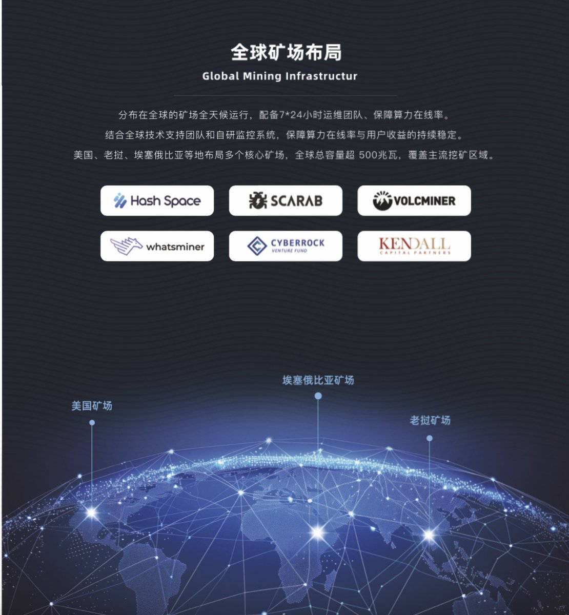 Hash Space —— 全球矿池与算力生态平台

我们连接全球算力节点，打造安全高效的加密挖矿基础设施。
#Mining #Hashrate #Web3