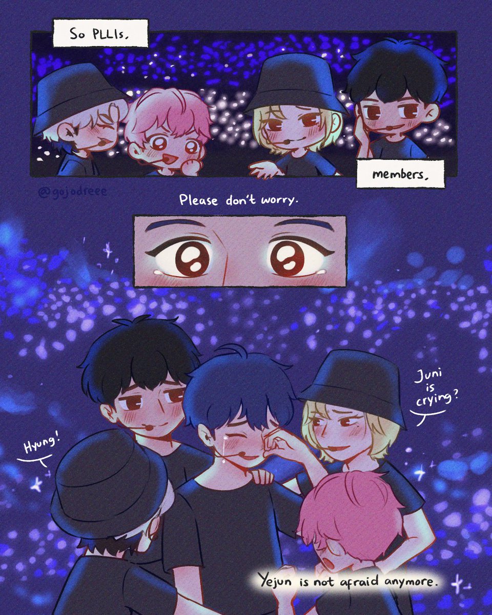 I hope you don't have to be afraid anymore in the future 💙(2/2)