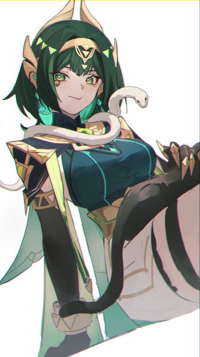 🐱🐍
#原神 #Genshin #nefer