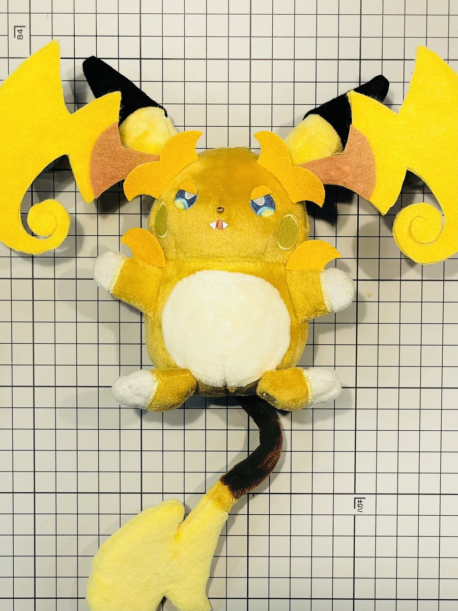 ⚡️メガライチュウ記念コスプレ⚡️
にたものどうしライチュウでX Y
 #PokemonLegendsZA
 #マイフレンドライチュウ
 #ポケぬいファッション部