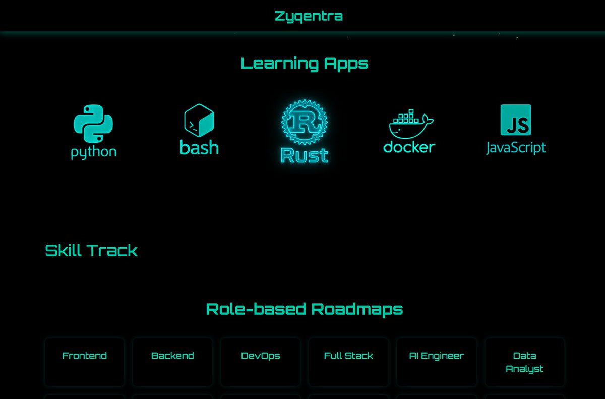 zyqentra's tweet image. Ever feel like you’re coding in circles? 🔄
One tutorial ends… and you’re back to searching again.
✅ Stop guessing.
✅ Start growing.
Zyqentra = your interactive guide to coding mastery. 🛤️
#Developers #LearnCoding #CareerInTech