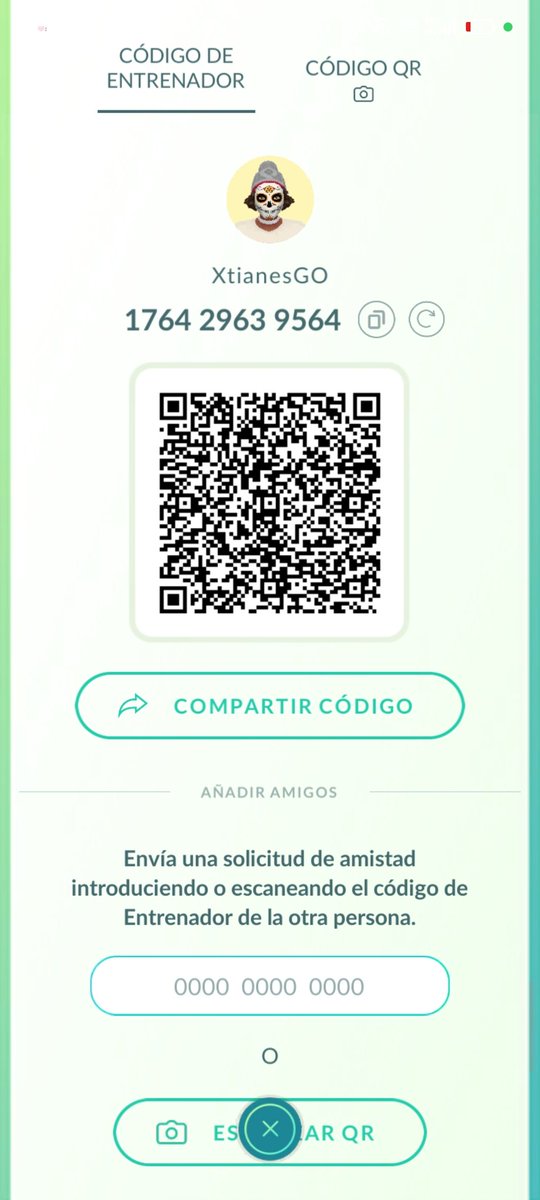 Los esperamos ✌🏽
#pokemongofriendscode