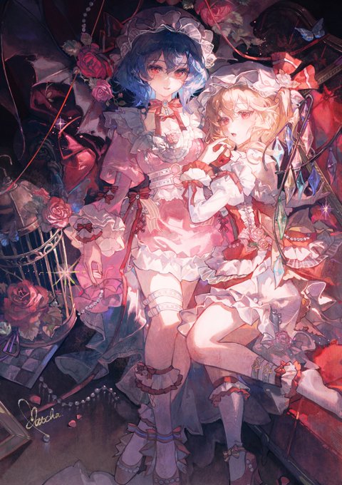 フランドール・スカーレット 「フランちゃんの色紙 」|咲崎さきp