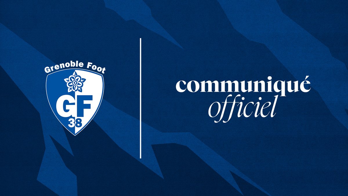 GF38_Officiel's tweet image. COMMUNIQUÉ OFFICIEL – GF38 

Lien du communiqué : gf38.fr/communique-off…