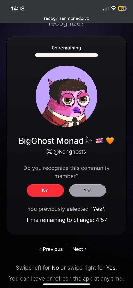 <a href="/Konghosts/">BigGhost Monad𓅪 🇬🇧 🧡</a> <a href="/the10kSquad/">The 10k Squad</a> Parrots always recognize parrots