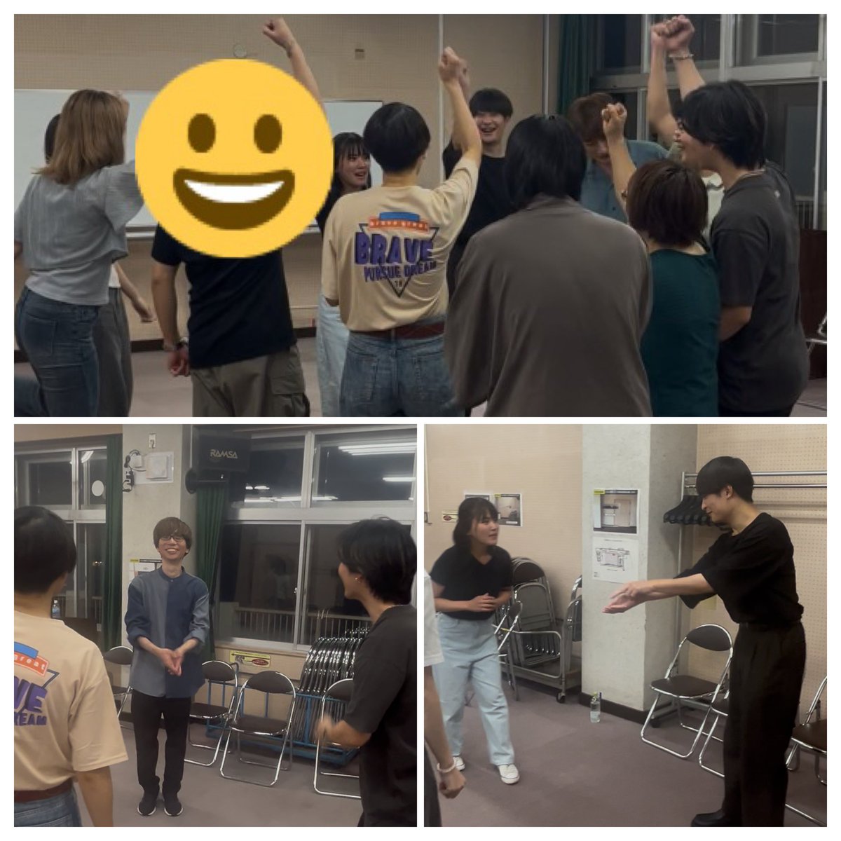 EZstartLINE's tweet photo. 2025.09.12
【初心者・未経験向け演劇ワークショップ】にお越しいただきありがとうございました😁
楽しそうにやっているのもそうですが各々の挑戦が見える素晴らしい会でした！
是非お気軽に遊びに来て下さい❗️

#カムチル
#カムチル演劇部 
#初心者
#未経験者
#演劇ワークショップ https://t.co/PV2jBQIceb