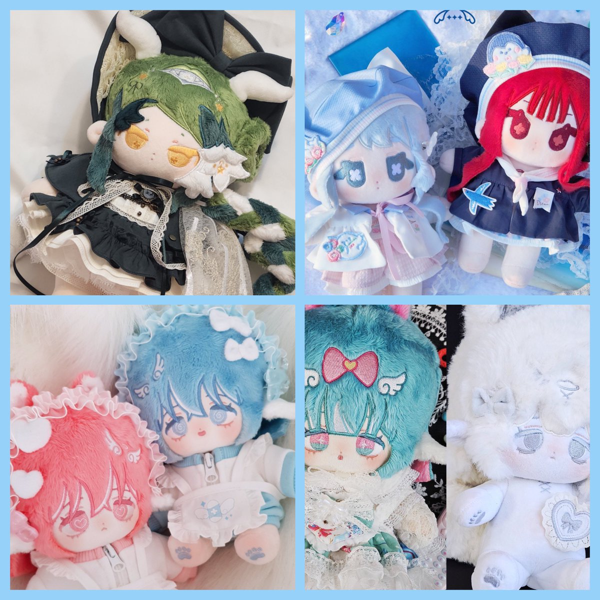 무속성 솜인형 구하고 있습니다!
먹죽 약속합니다!🤙 즉입 가능합니다!✨

✨블루레인 20cm
✨메롱/헤롱 세롱/하롱 20cm 
✨리무 20cm/레다 20cm/백합 25cm
✨유리바다 20cm
✨고스트 쨩(오리지널) 20cm
✨리묭 15cm

#무솜인덕장터 #솜인덕장터 #솜솜구함터