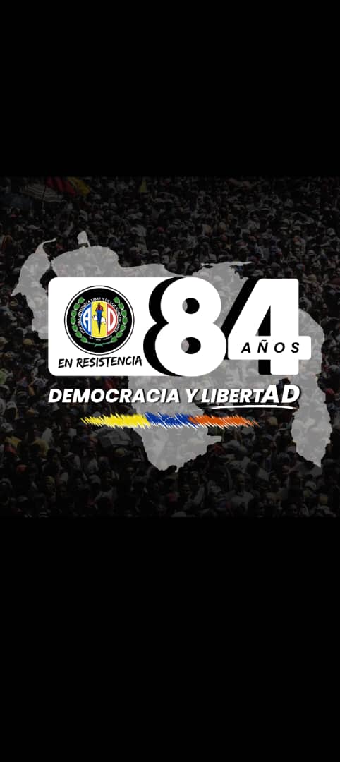 Feliz #84 Aniversario mis compañer@s del mejor Partido Político de todos los tiempos, Acción Democrática  , orgullosa de ser ADeca  , sus fundadores fueron ejemplo a seguir, es un  Glorioso Partido🙏🏼🤍🇻🇪
#84AnosADEnResistenciaConVzla