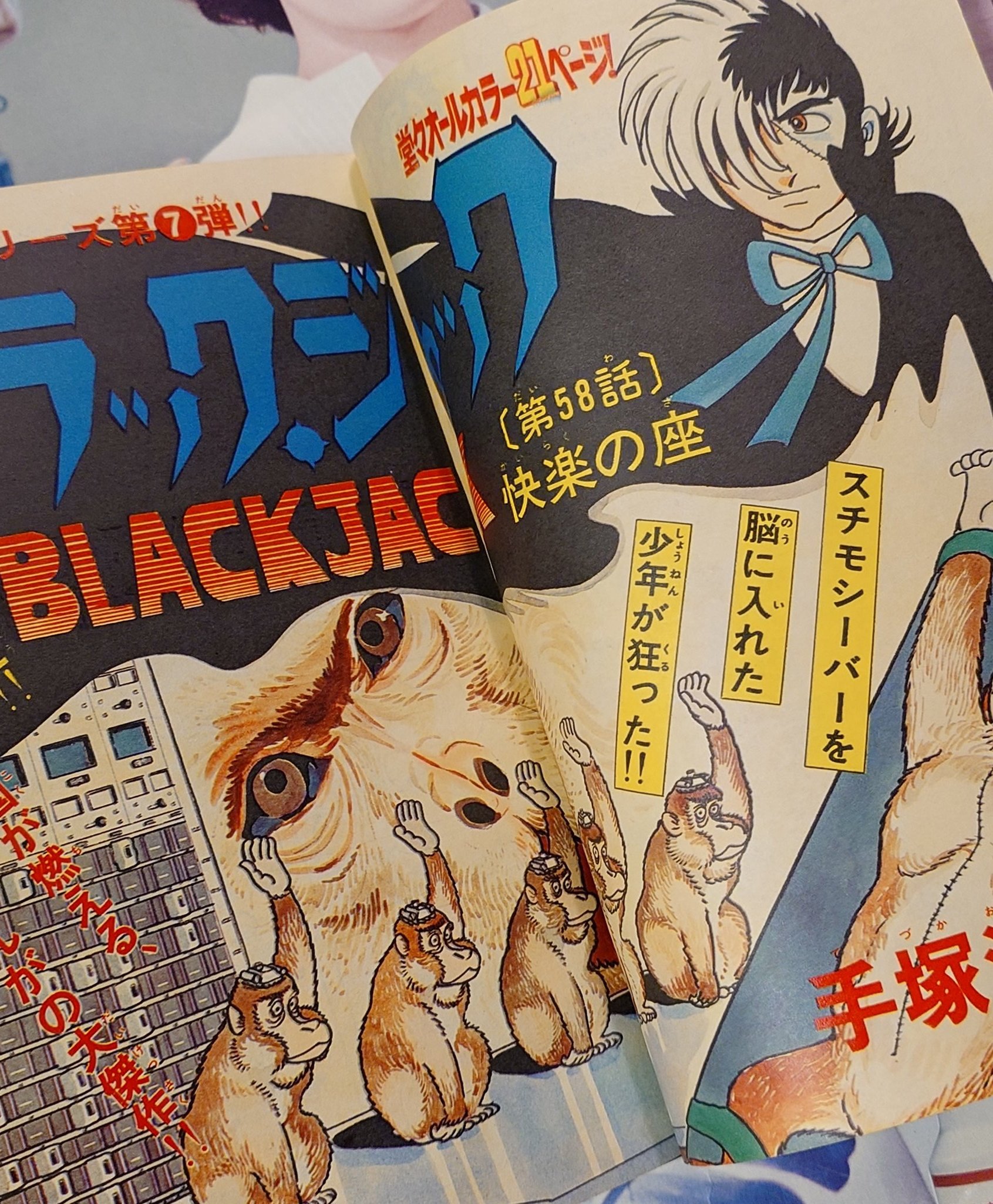 少年チャンピオン1975年4号ブラックジャック未収録「快楽の座」掲載 手塚治虫 ○週刊少年チャンピオン1975年4号 ブラック・ジャック 完全
