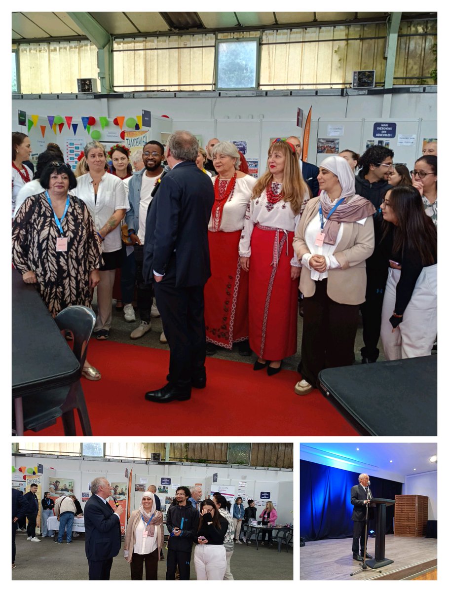 Inauguration de la 72 ele Foire de <a href="/Ville_Pau/">Pau, Capitale Humaine</a> et du Forum des Associations avec le Maire <a href="/bayrou/">François Bayrou</a>