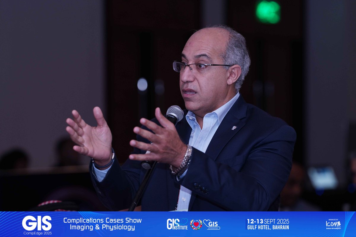 GisGulf's tweet image. Eminent experts discussing, debating and exchanging ideas to advance patient care—this is what defined Day 2 of GIS CompEdge 2025, turning every dialogue into a step forward for the future of interventional cardiology.

#GISCompEdge2025 #casescomplications #imaging #physiology…