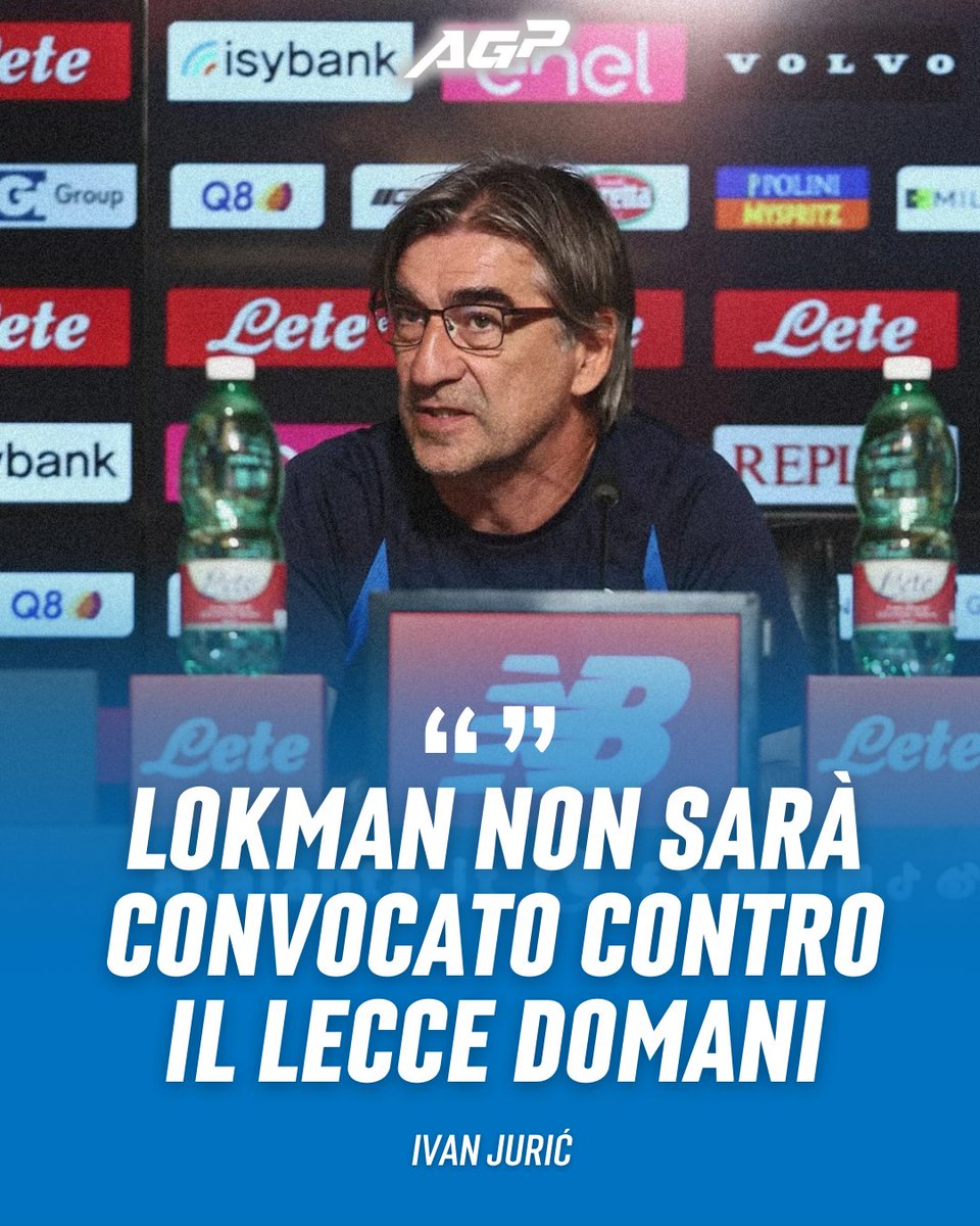 Jurić: "Siamo l'#Atalanta cazzo, qui bisogna rappresentare la maglia e lottare. Con #Lookman ho un buon rapporto ma non devo chiedergli niente, è un ragazzo onesto e un top player, ma adesso ci servono valori umani forti: umiltà, lavoro, spirito, lotta, sentire la maglia addosso"