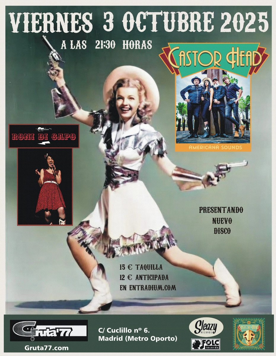 🎸Concierto de Castor Head &amp; Roni Di Capo en Madrid🔗👇
ruta-al-rock-radio.es/l/roni-di-capo…