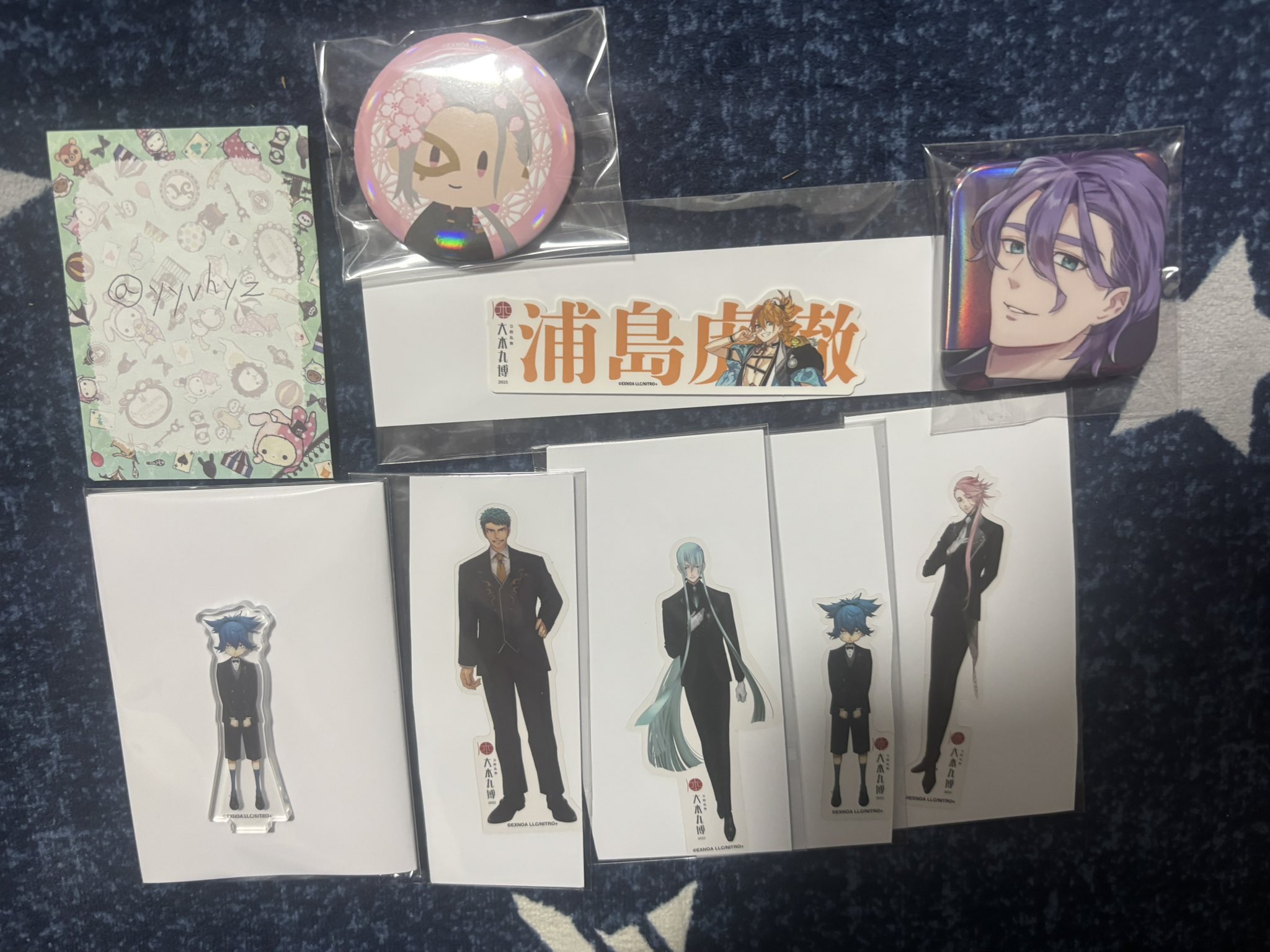 刀剣乱舞 大本丸博 缶バッジ クリアステッカー 実休光忠 ゆーり on X: 