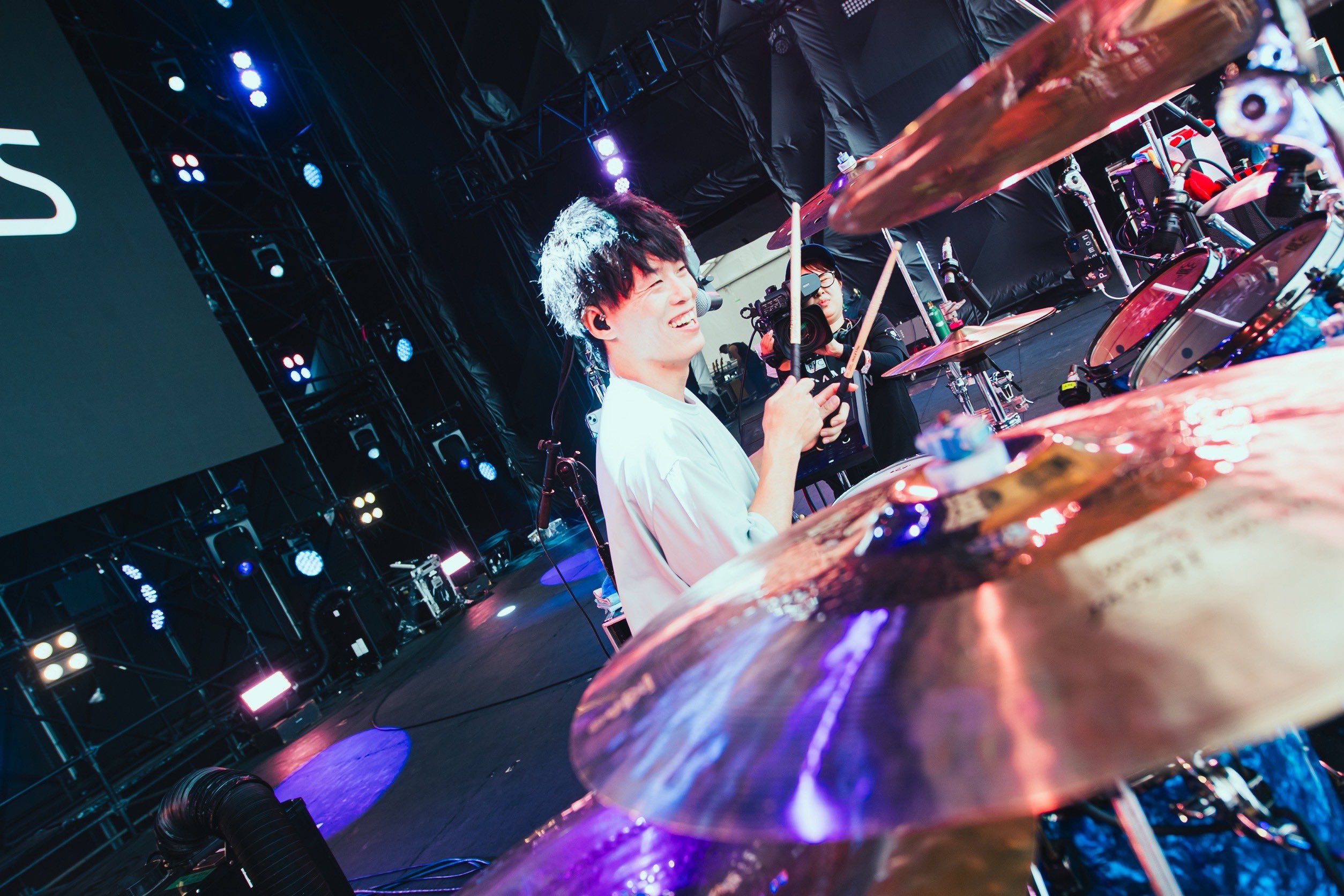 ターポリン幕 スムージー イベント フェス 04 Limited Sazabys on X: 