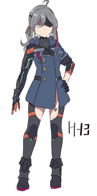 H13ちゃん(ゲーム未登場)とかは義手型のばかげたパワー活かして状況に応じて質量武器とかもブン回してそう 