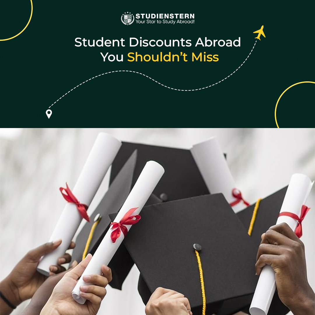 studienstern's tweet image. Being a student overseas = savings everywhere! 🎓

- Cheap travel passes
- Food discounts
- Entertainment offers
- Shopping deals
- Museum entries

👉 Studienstern shows you how to make the most of every student perk!

#StudentLife #StudyAbroadSavings #SmartStudent