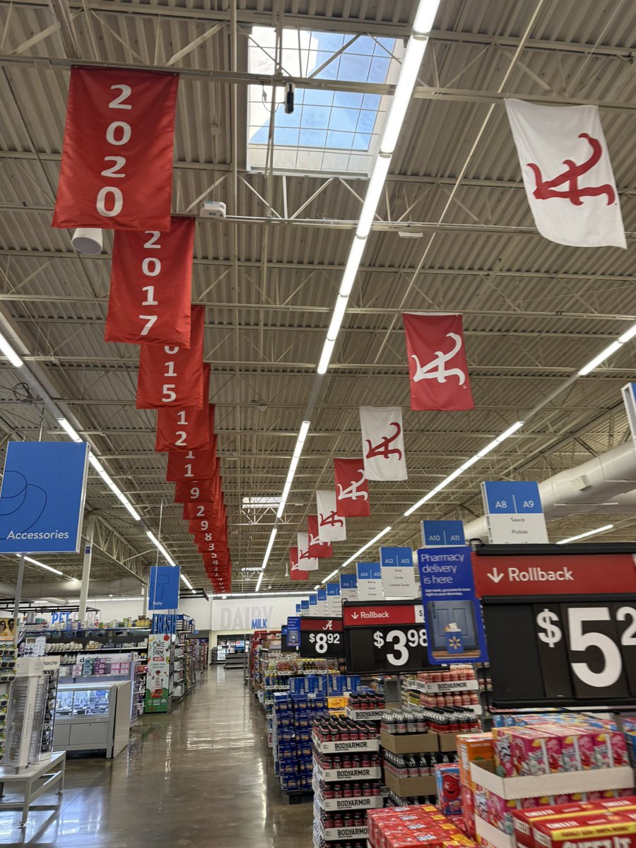 “Walmart sure is excited about this football game”

- My 7 year old