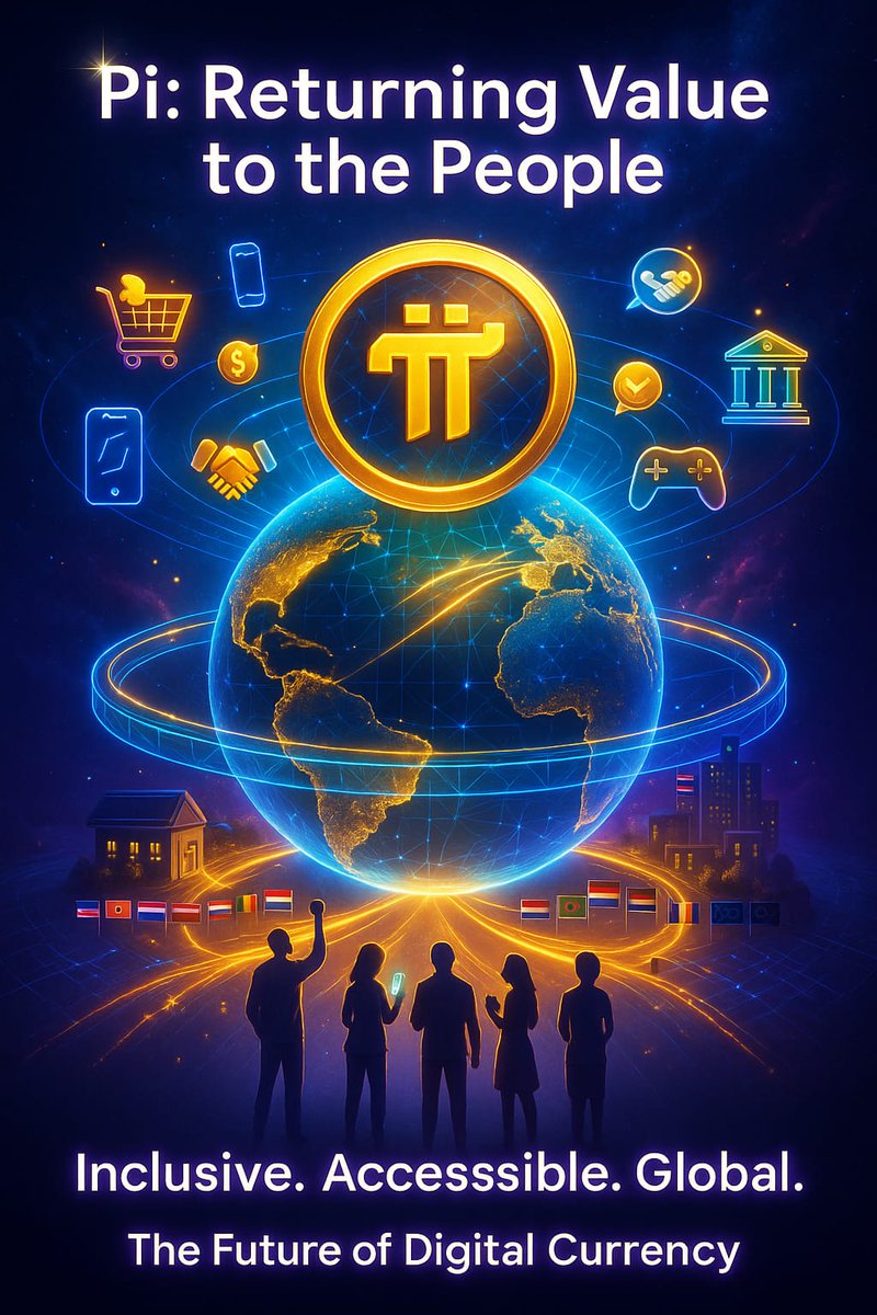 ✨ Pi Network: Returning Value to the People 🌍
💱 Inclusive. Accessible. Global. 🌐
🚀 The future of digital currency is here!

📲 Shop 🛒 | 💳 Payments 💵 | 🎮 Gaming | 🏦 Finance
🔗 A true ecosystem for everyone, everywhere.

▶️ Watch on YouTube:
👉  youtu.be/Fuo-KJM5aVA?si…