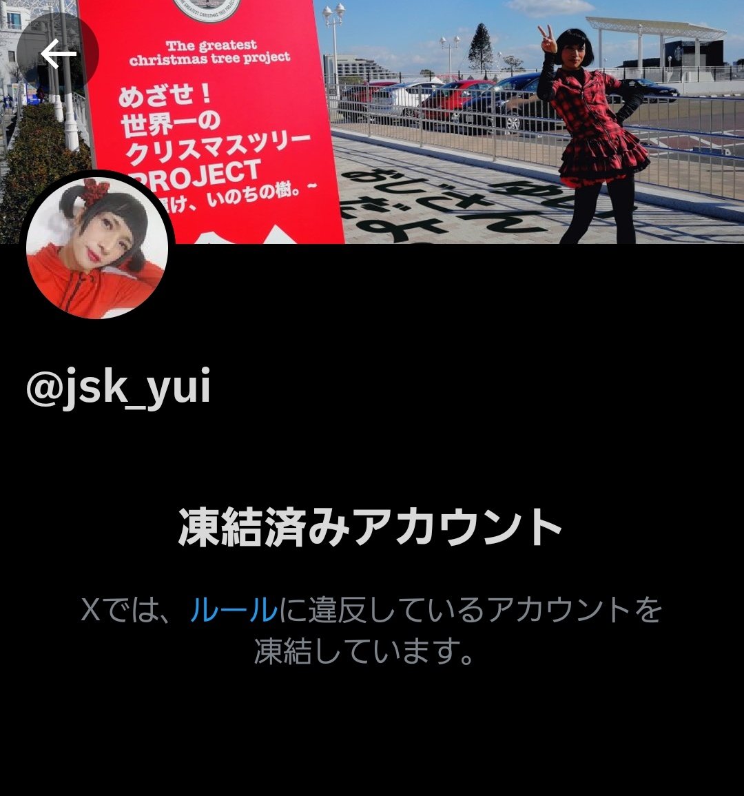 X社へ
堀内ゅい(<a href="/jsk_yui/">堀内ゅい</a>)さんアカウント
凍結は不当です。
今すぐ凍結を解除してください‼️