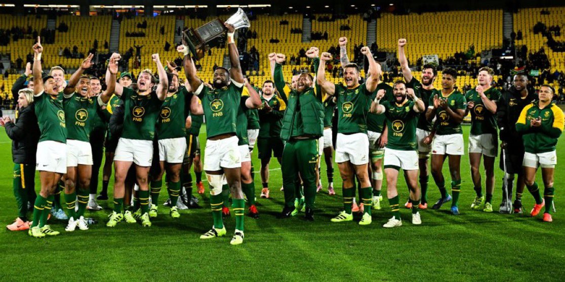 IrlEmbPretoria's tweet photo. 👏🏽Congratulations to the #Springboks 🇿🇦 on retaining the #FreedomCup after a record-breaking 43-10 victory over the #AllBlacks in Wellington. Well done #Boks! #allblacksvsspringboks 🏉 https://t.co/lc7fTVmIBe