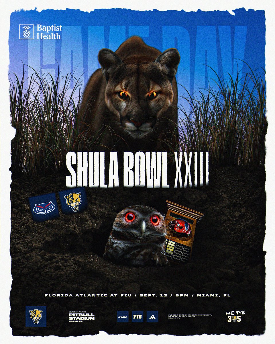 A new chapter in the rivalry begins tonight.

It’s going down at 6pm at Pitbull Stadium ⏳