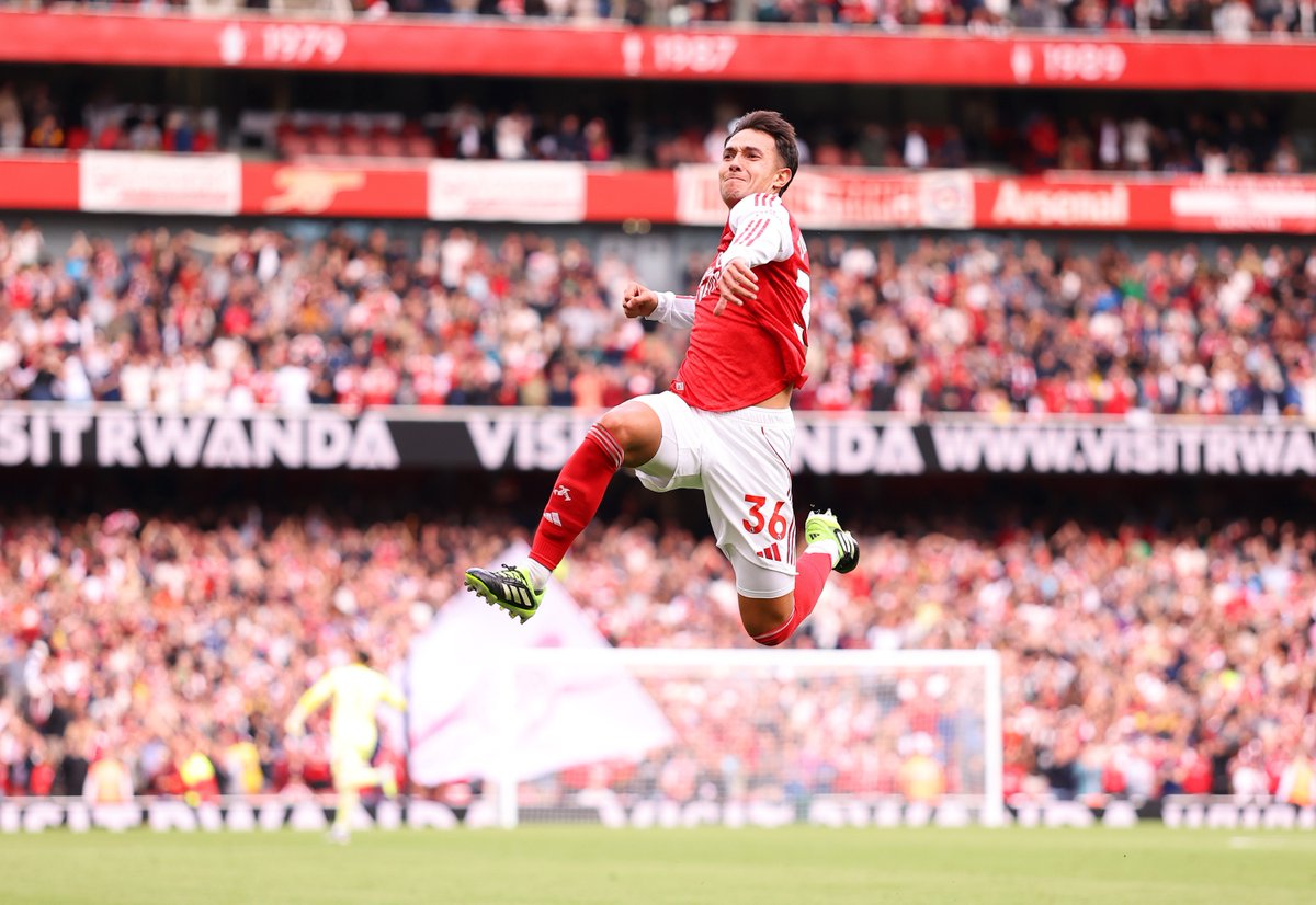 codefootballau's tweet photo. Ange's new boys trail at halftime against Arsenal due to a Martin Zubimendi wonder strike. 

WATCH HERE ▶️ https://t.co/lJcRhfZA61

#ARSNOF https://t.co/ZOPE0T0r6N