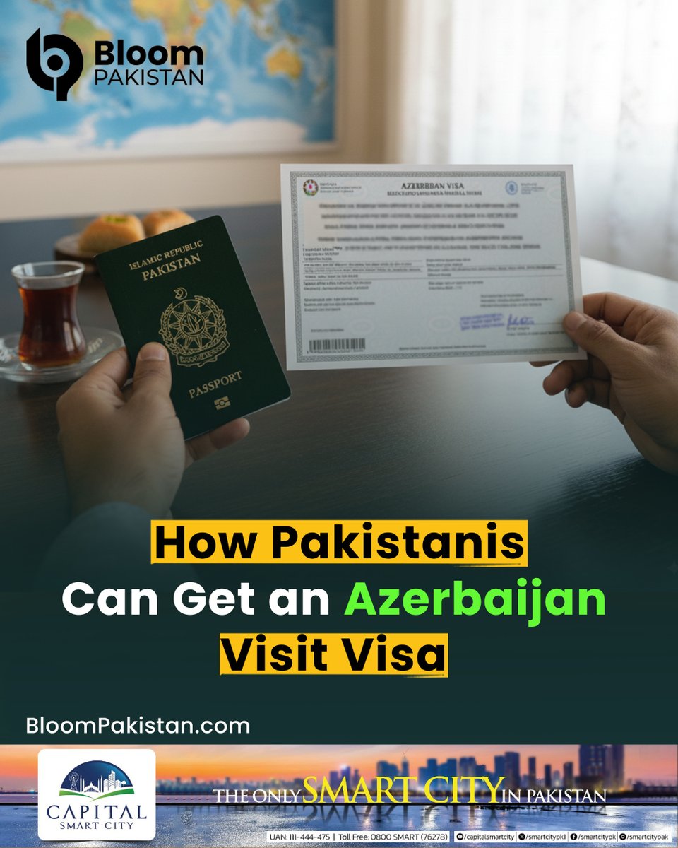 bloom_pakistan's tweet image. Pakistani travellers are increasingly showing interest in the Azerbaijan visit visa as the country becomes a popular destination for its stunning Caspian Sea views and the scenic Caucasus Mountains.

Read More  bloompakistan.com/baku-awaits-yo…

#AzerbaijanVisa #PakistanTravelers