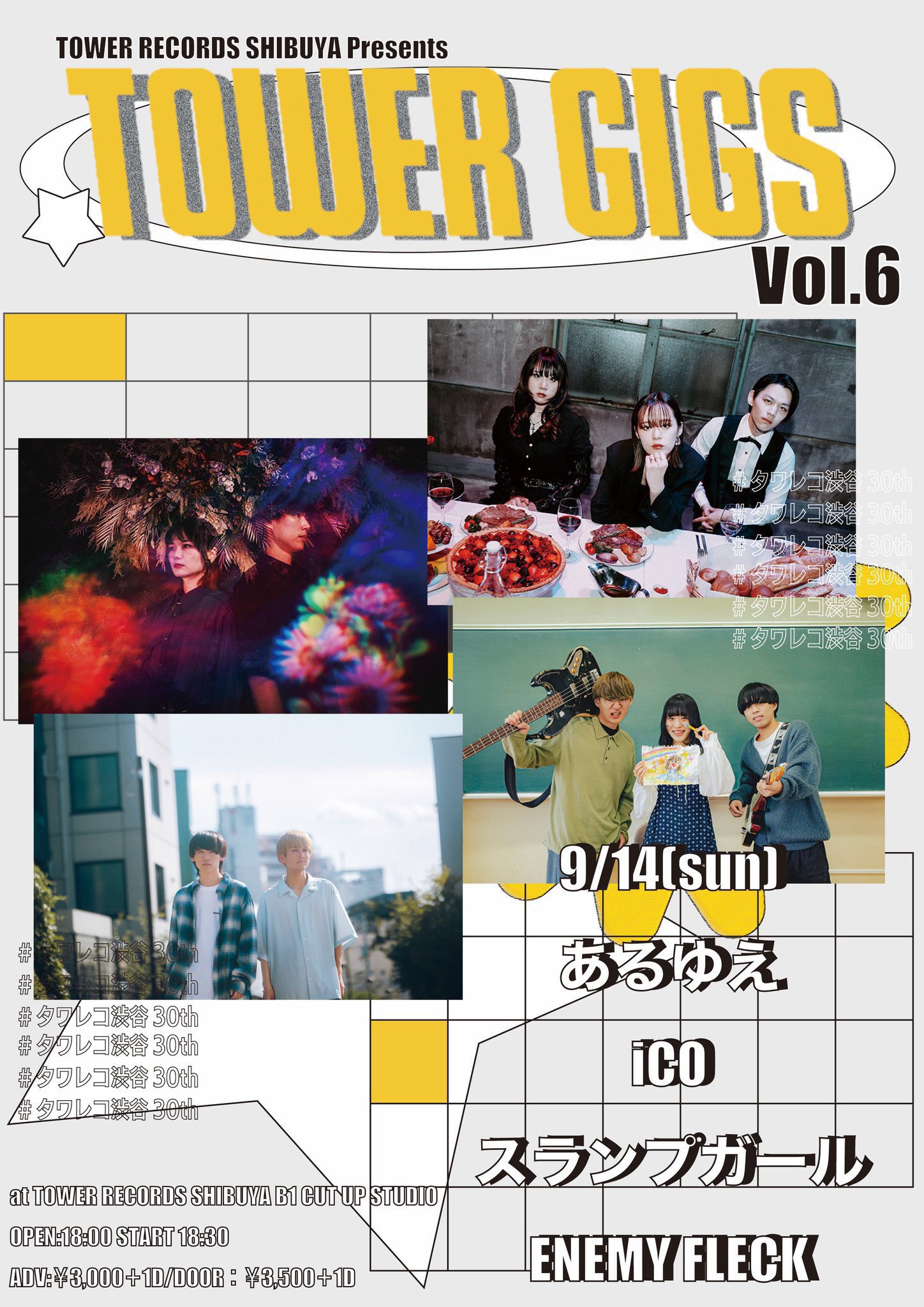 IVE ALIVE 渋谷タワレコ フライヤー6種コンプ×45セット IVE ALIVE 渋谷タワレコ フライヤー6種コンプ×45セット IVE