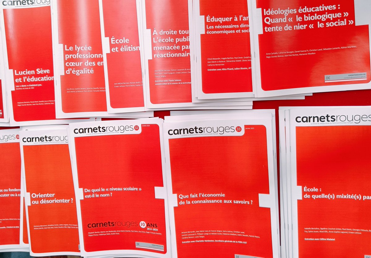 CarnetsRouges's tweet image. Carnets rouges fait sa rentrée. Retrouvez-nous tout le week-end au village du livre de la @FetedelHumanite !