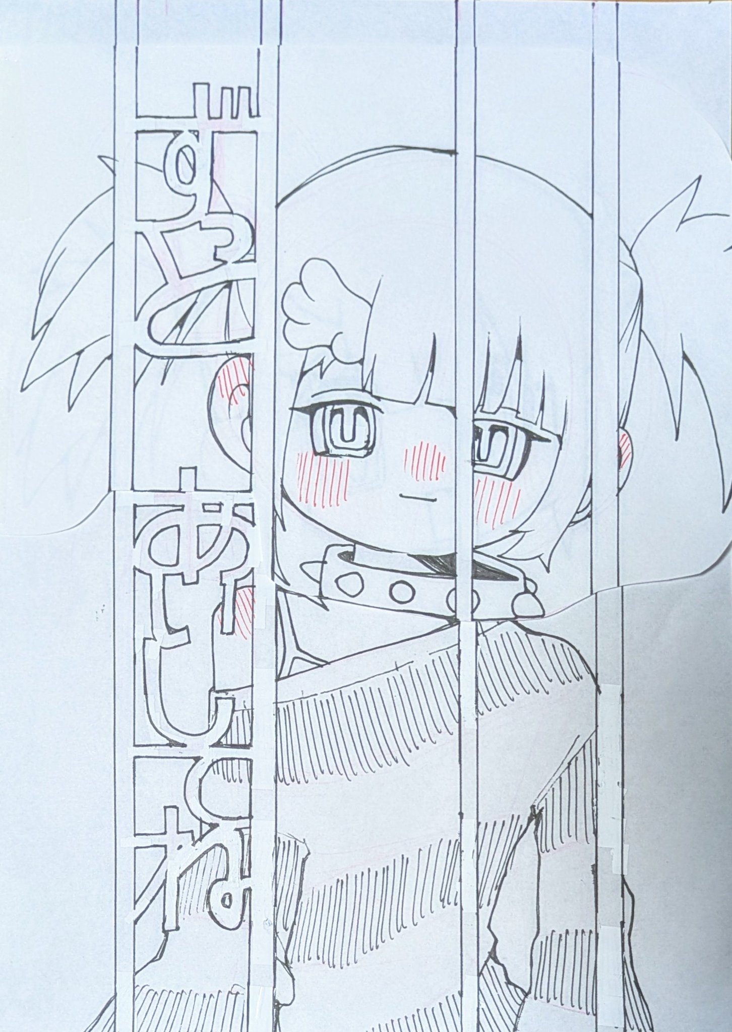 ◇ 手描きイラスト ◇ イラストリクエスト ⭐︎ 月　夏　おまとめ お月見孫六 #刀剣乱舞