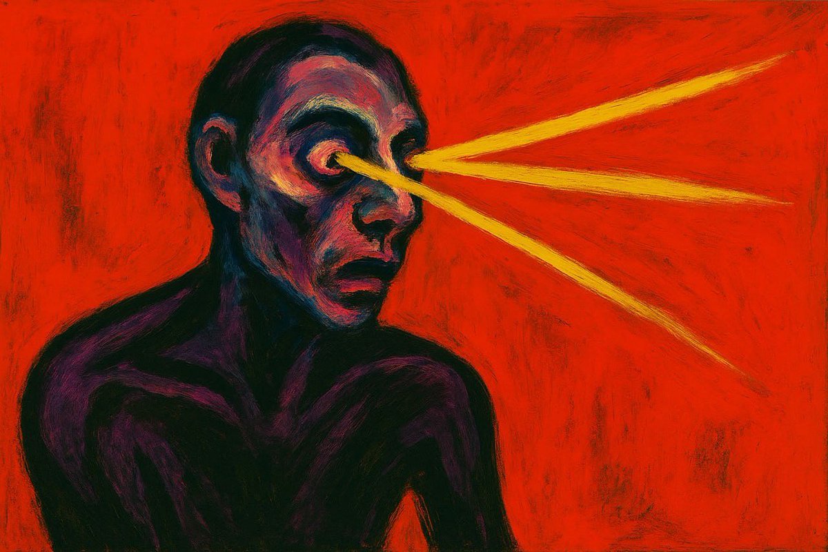 Стрелять глазами I

Работа входит в серию «Фразеологизмы».

#стрелятьглазами
#фразеологизмы
#neuropila 
#нейропила 
#рпарт
#современноеискусство 
#contemporaryart