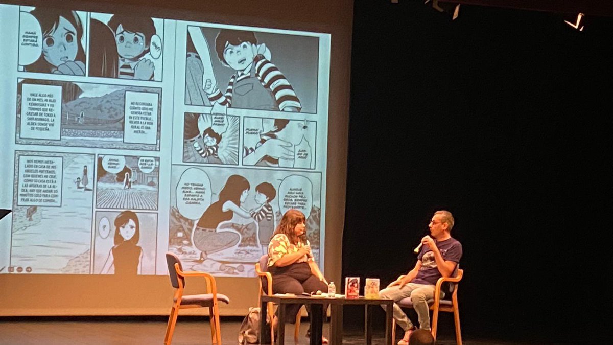 Charla en Huescómic con Sara Soler✨