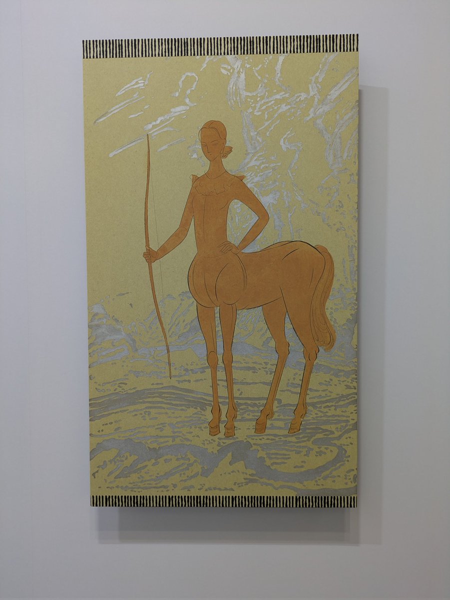 それからShugoArtsの松平莉奈さんの絵も好き。少し前に埼玉でも見た。