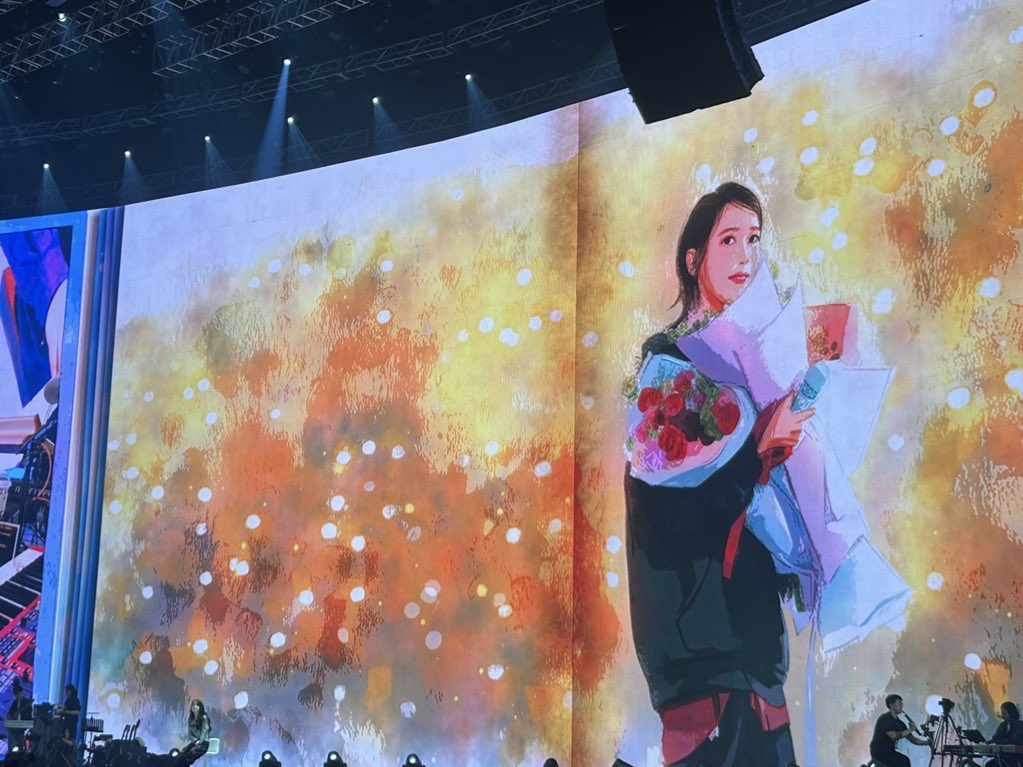 quteha2's tweet image. everyone uses AI but we have IU 💜