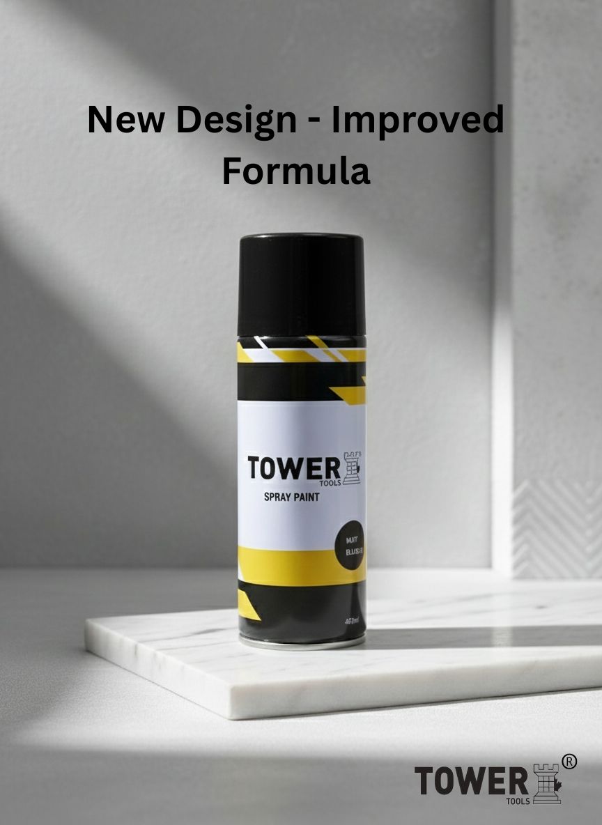 TTools27197's tweet image. 🖤 New Design. Improved Formula.
Introducing Tower Spray Paint – Matt Black — premium finish, effortless coverage, and lasting durability.
✨ Durable • Smooth Finish • Quick Dry

#TowerTools #SprayPaint #PaintLife #PaintWithPrecision #HomeImprovement #ProfessionalPainters
