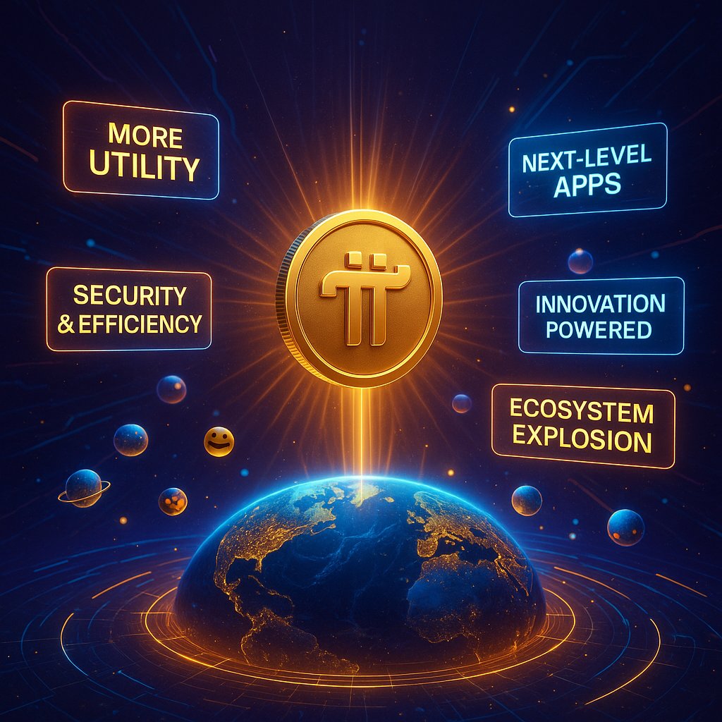 🌟🚀 Pi Network = The Future of Digital Currency! 🚀🌟

💱 What’s coming for Pioneers? 👇
🔸 ⚡ More Utility than ever
🔸 🔐 Security &amp; Efficiency at scale
🔸 📲 Next-Level Apps
🔸 💡 Innovation Powered
🔸 🌍 Ecosystem Explosion 💥

✨ Pi is building the world’s most inclusive