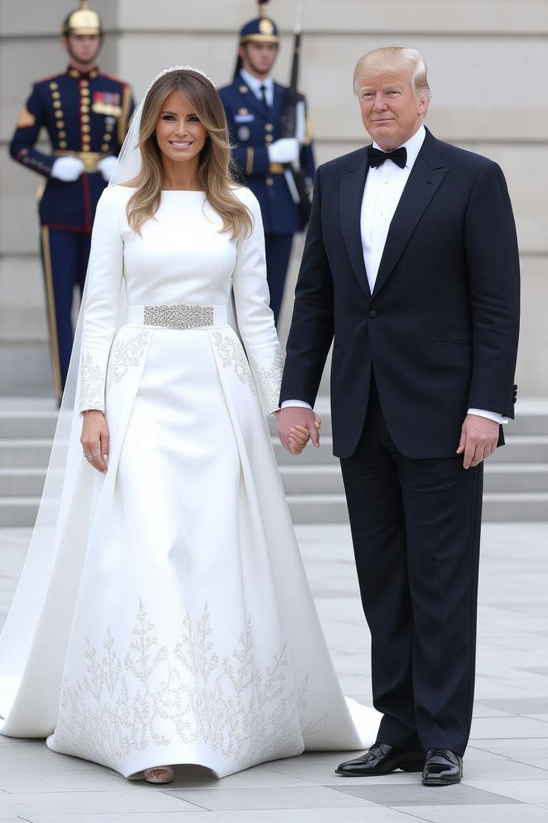 SabuzView's tweet photo. If you are Like President Donald Trump and First Lady Melania! 

Give a thumbs up👍 https://t.co/APL70RhCTy