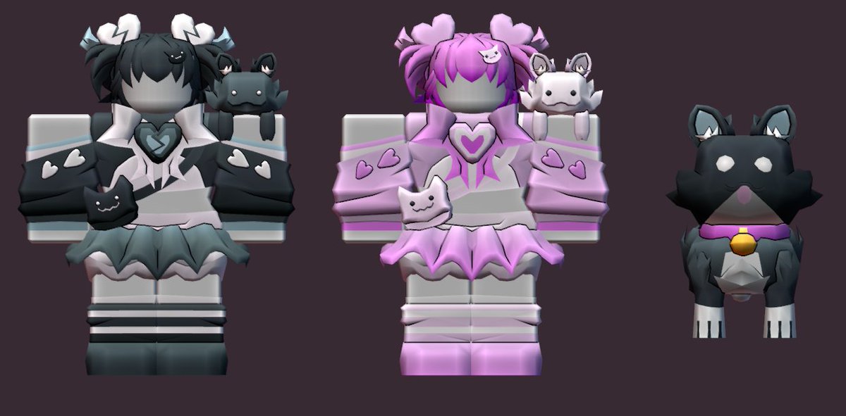 I MADE THE CAT SET FOR BNOD!!!!!!!!!!
go get theM!!!!!
#RobloxDev #Roblox #Blender3d