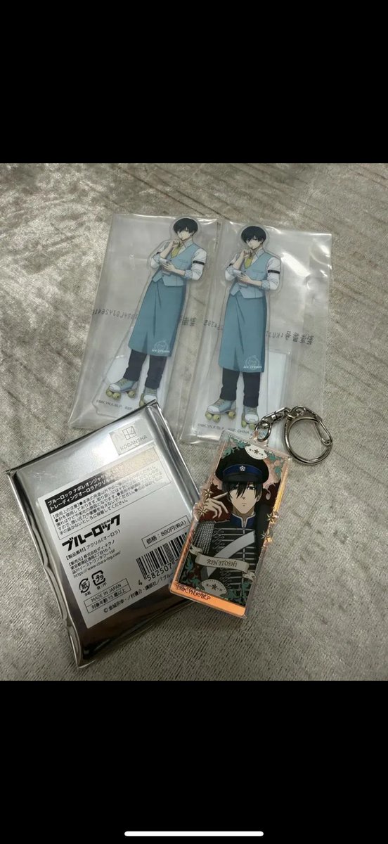 hiamseller's tweet image. 블루록 린 아크릴 스탠드 키링 세트 블루록 day off 쿠지

블루록 day off 쿠지 아크릴 2개 키링 1개로 
일괄 판매만 합니다 
캐릭터 확인만 했습니다 

2.2