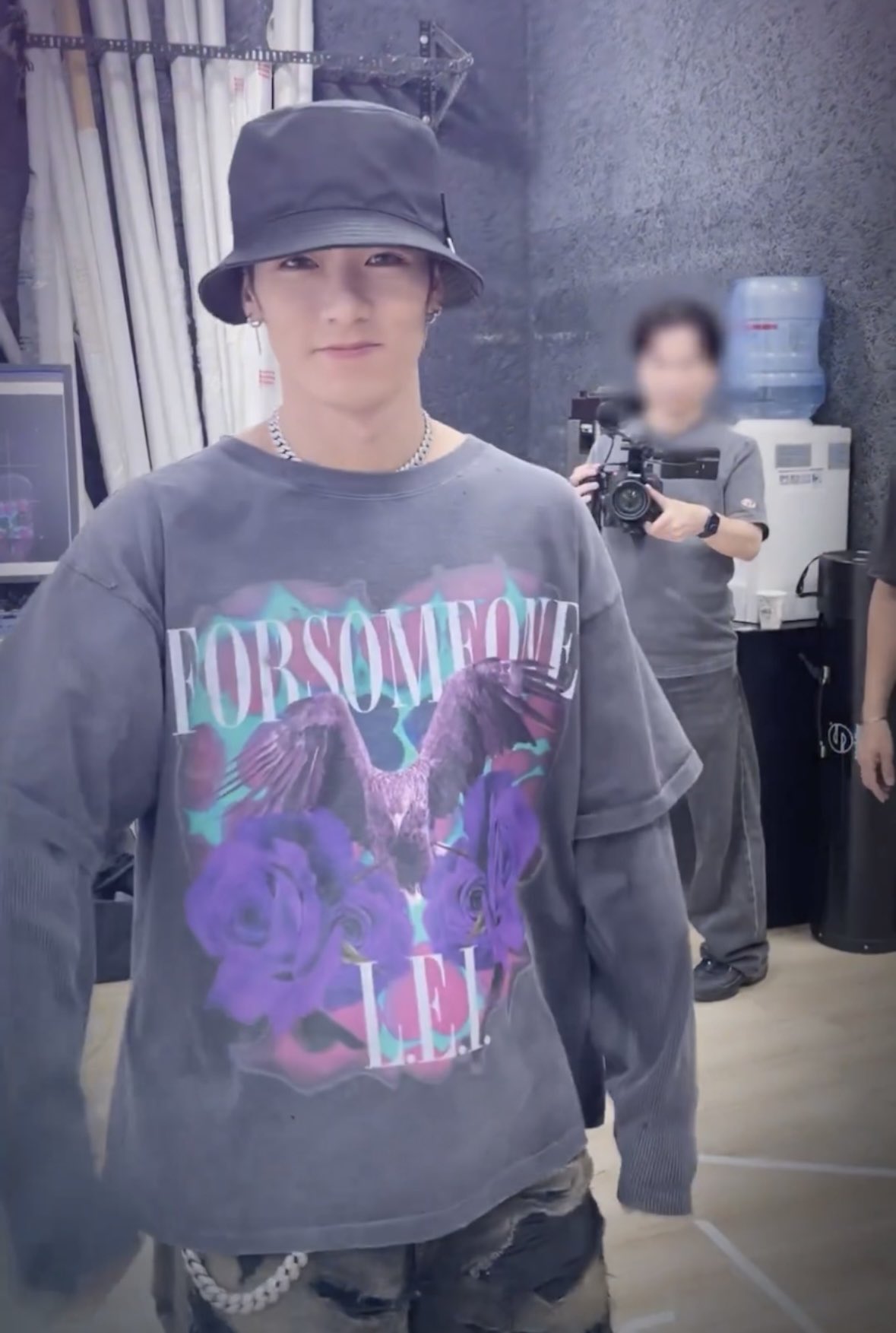 FORSOMEONE L.E.I. コラボ ロングTシャツ 川村壱馬 零